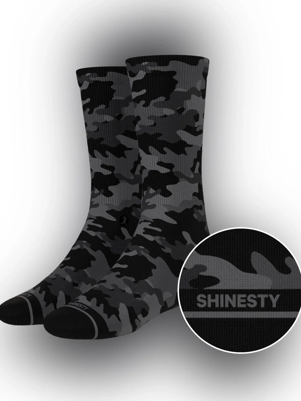 Shinesty The Darkside Super Soft Crew Sock NWT